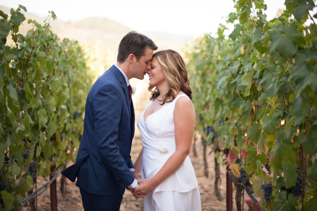 Julie & David - Landmark Vineyards Wedding - Orchard Avenue Events